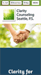 Mobile Screenshot of claritycounselingseattle.com